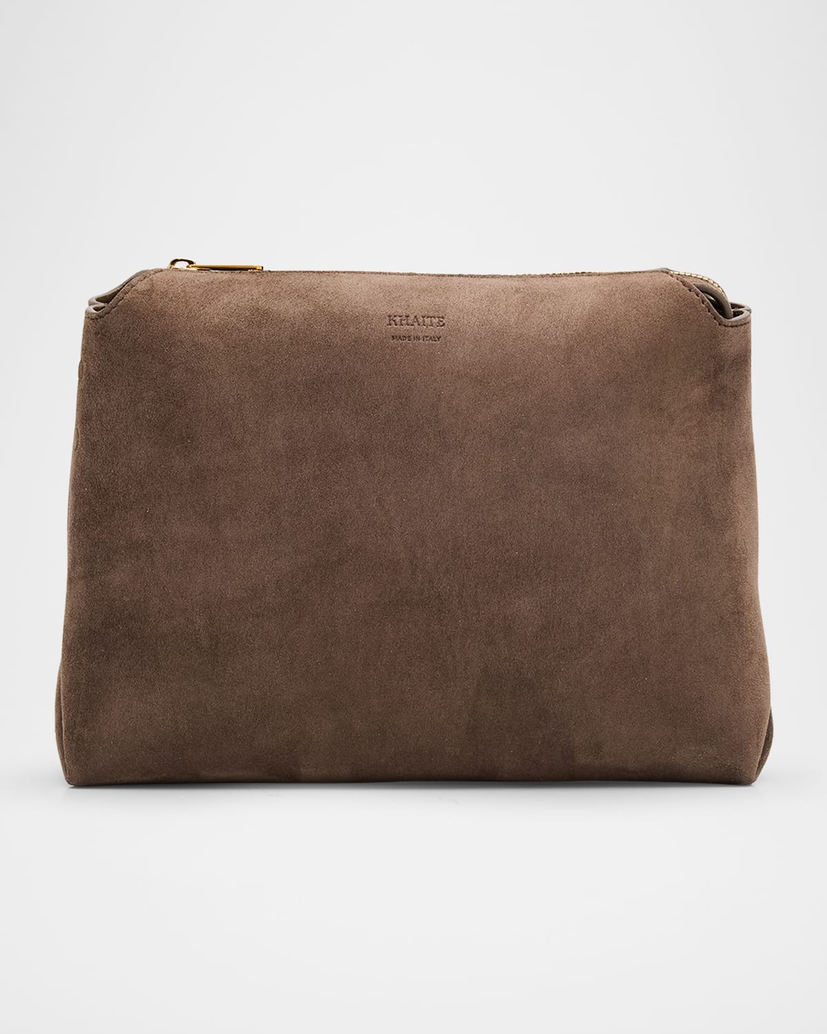 Khaite Lina Medium Suede Crossbody Bag