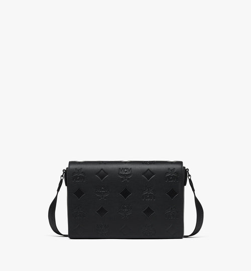 Klassik Messenger In Maxi Monogram Leather