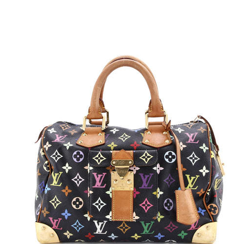 Speedy Handbag Monogram Multicolor 30