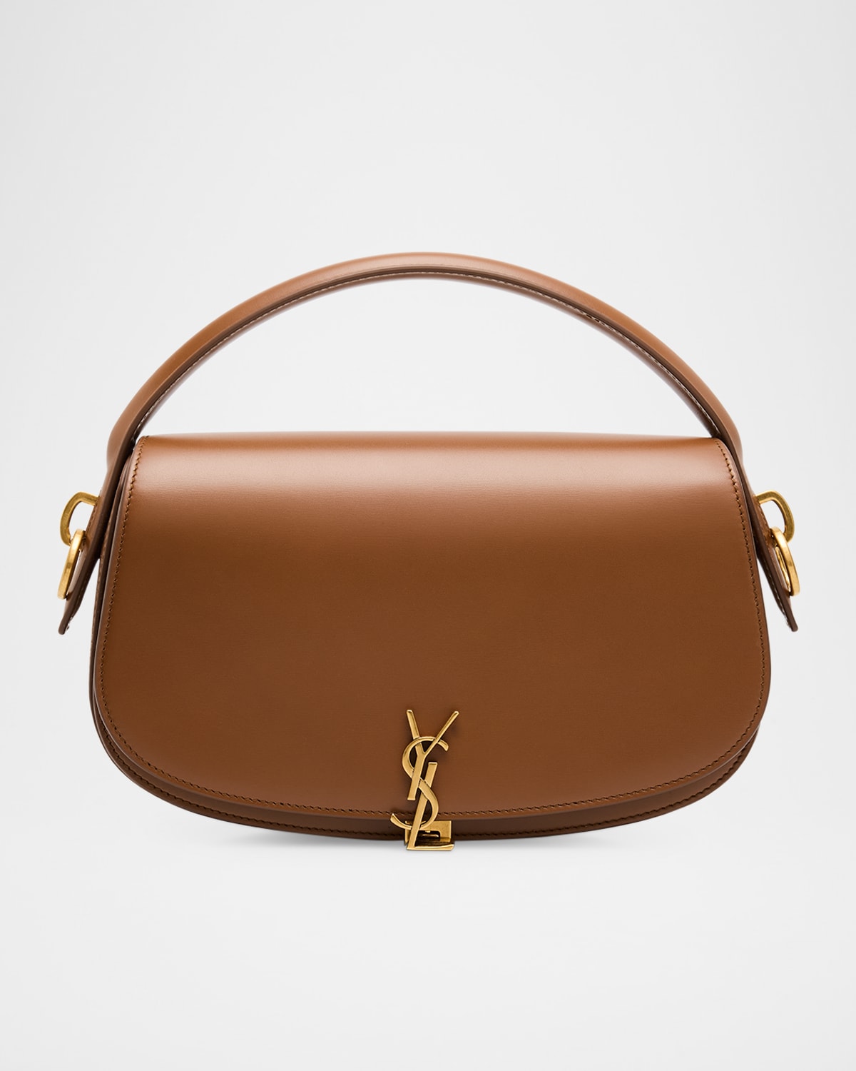 Saint Laurent Voltaire YSL Top-Handle Bag in Leather