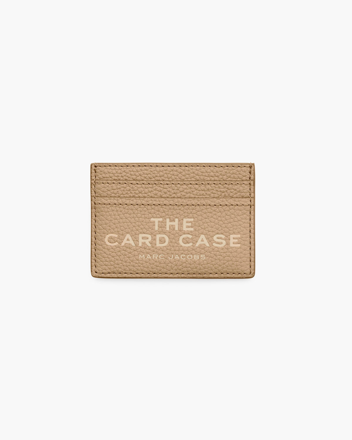 Marc Jacobs The Leather Card Case in Camel