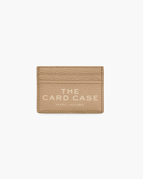 The Leather Card Case in Camel