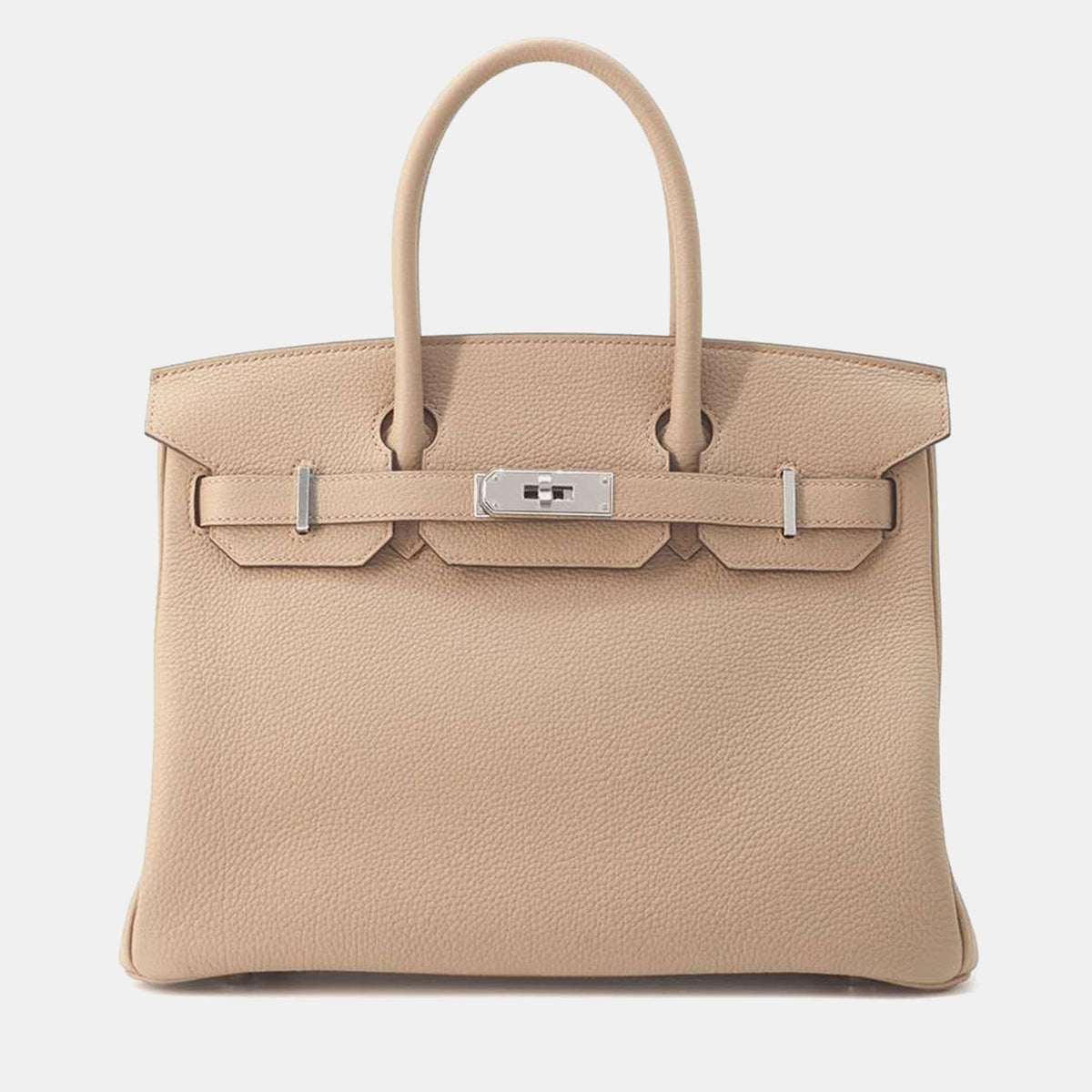 Hermès Beige Marfa Togo Leather Birkin Bag Size 30