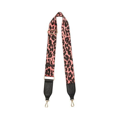 PINK LEOPARD HANDBAG STRAP