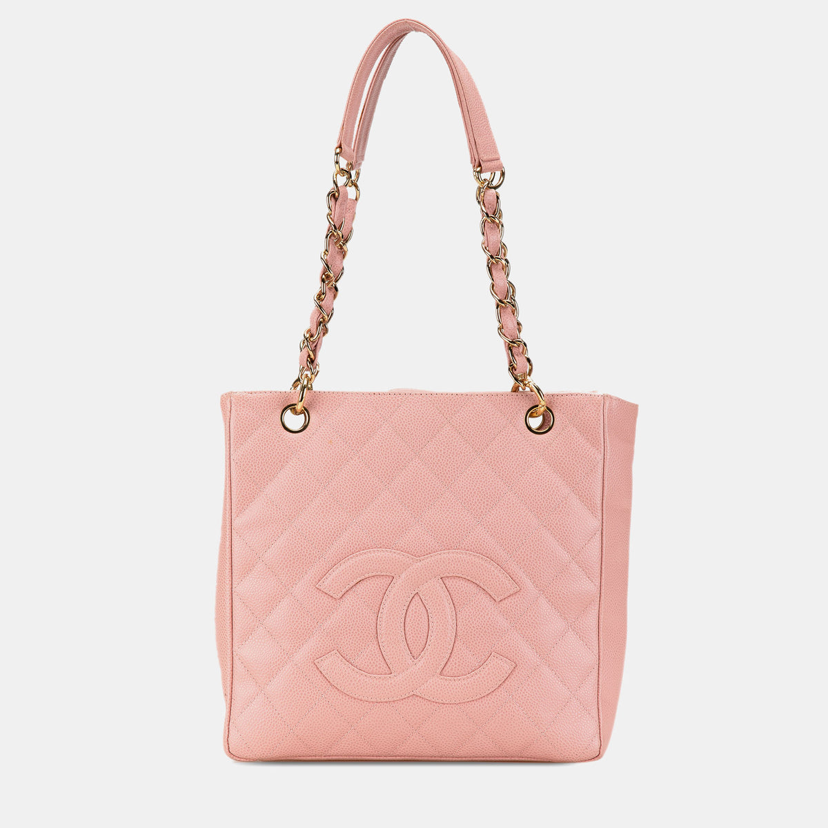 Chanel Caviar Petite Shopping Tote Bag