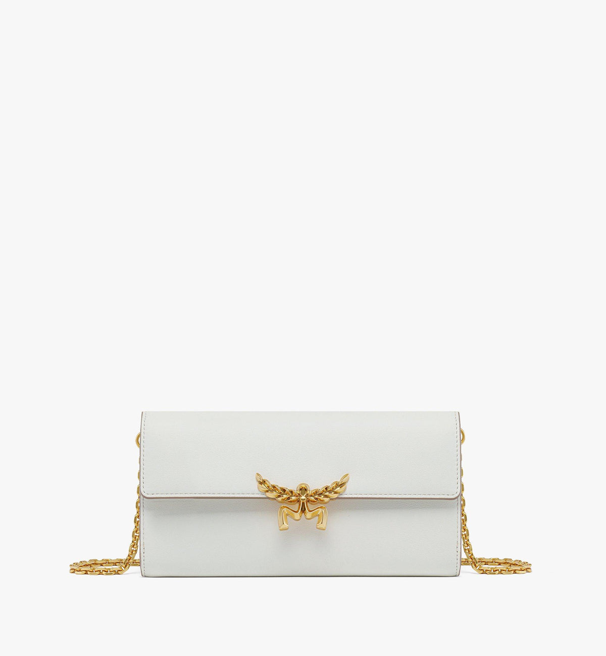 MCM Himmel Chain Wallet In Spanish Calf Leather