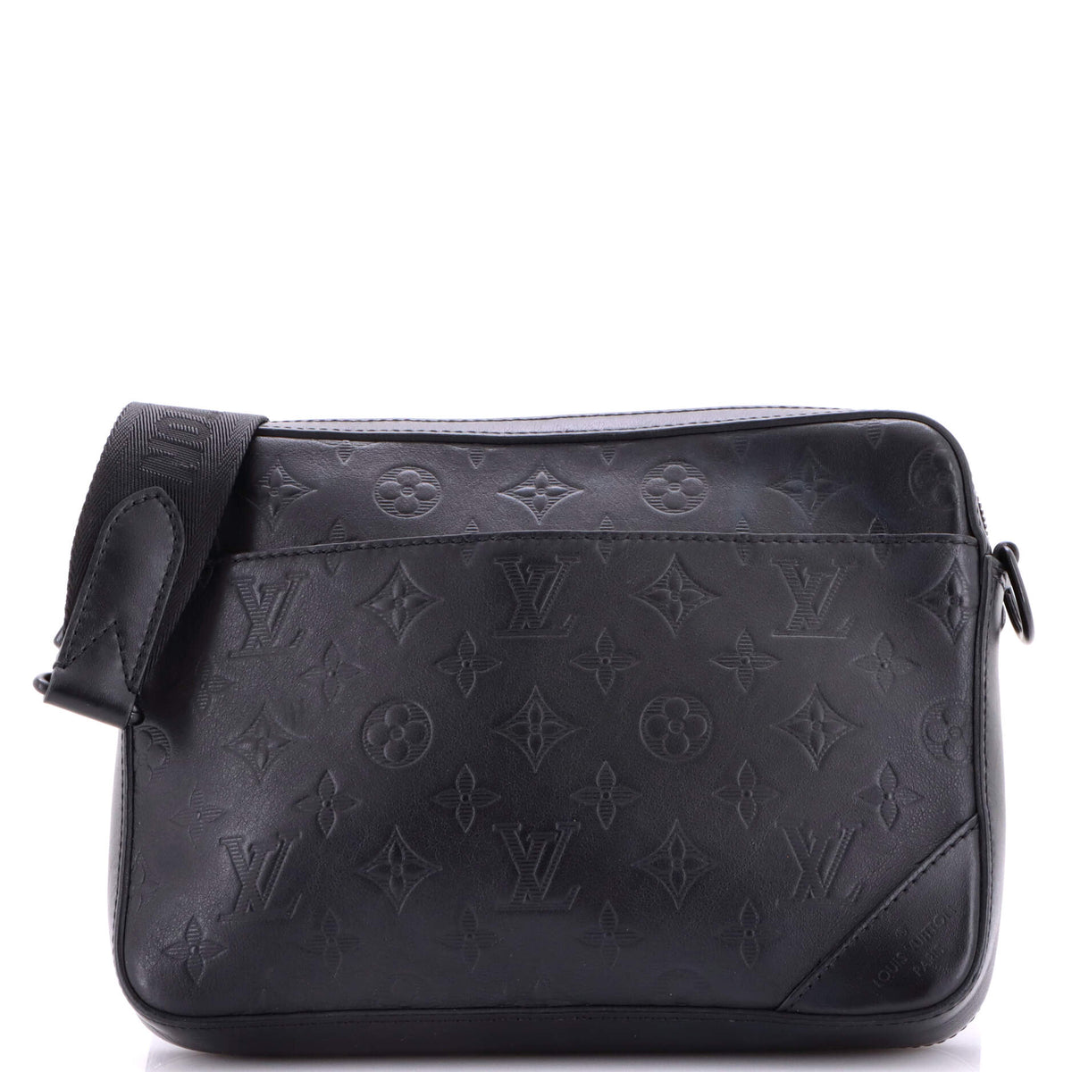 Louis Vuitton Duo Messenger Bag Monogram Shadow Leather