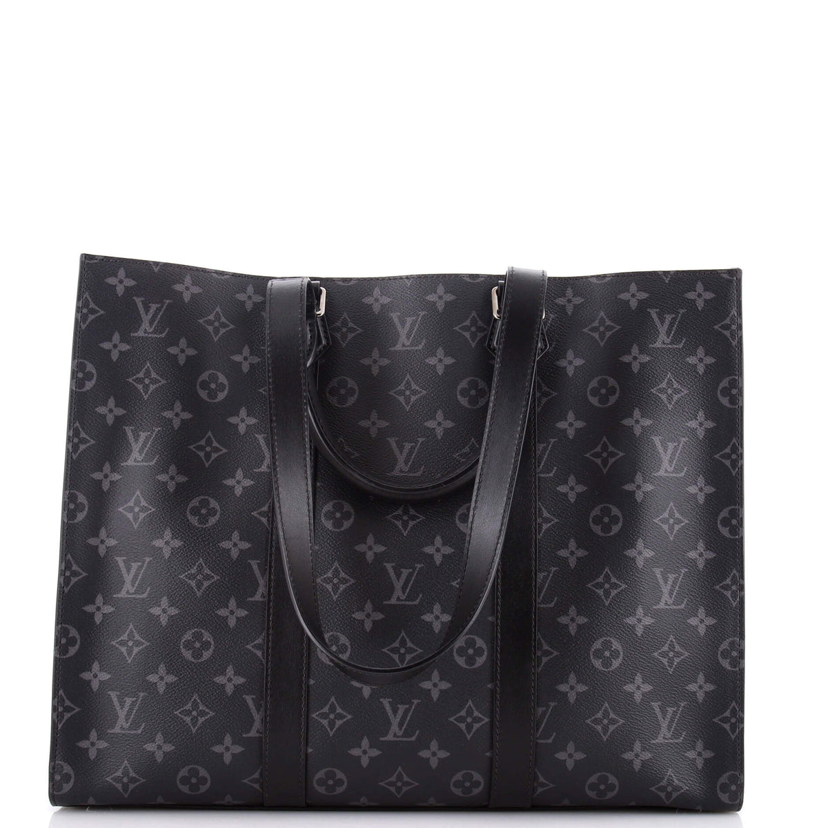 Louis Vuitton Sac Plat Horizontal Bag Monogram Eclipse Canvas