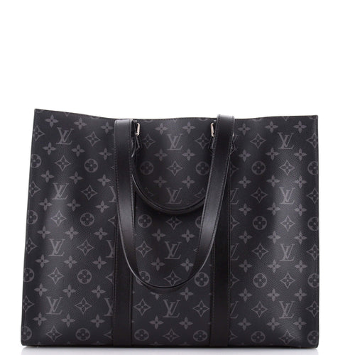Sac Plat Horizontal Bag Monogram Eclipse Canvas