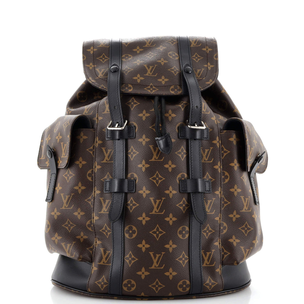 Christopher Backpack Macassar Monogram Canvas PM