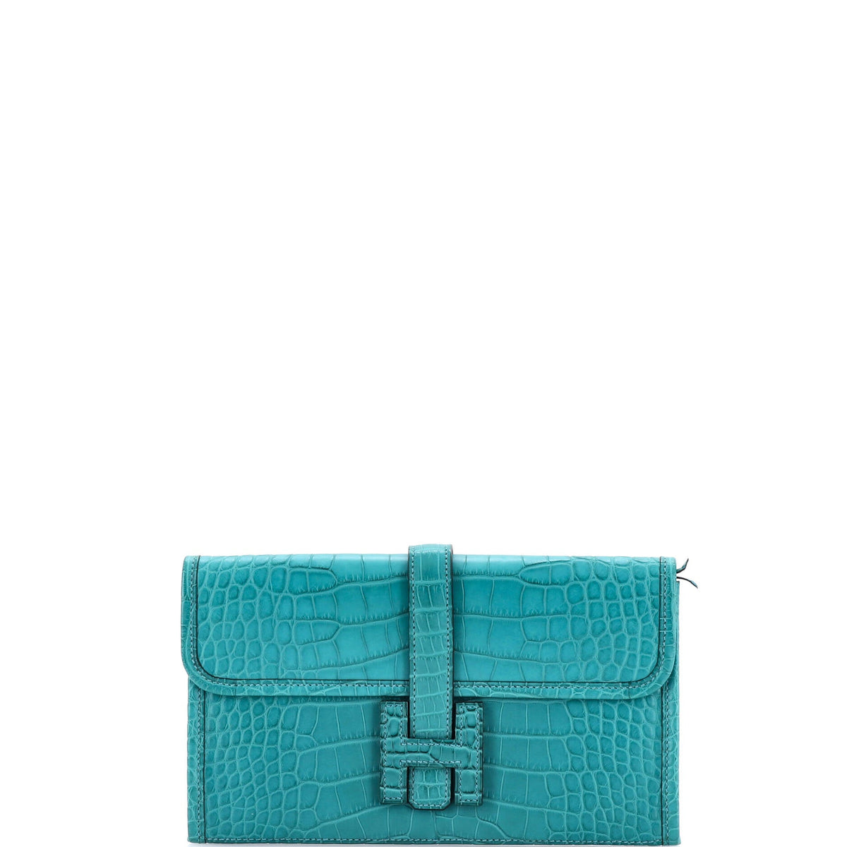 Herm?s Jige Duo Clutch Alligator
