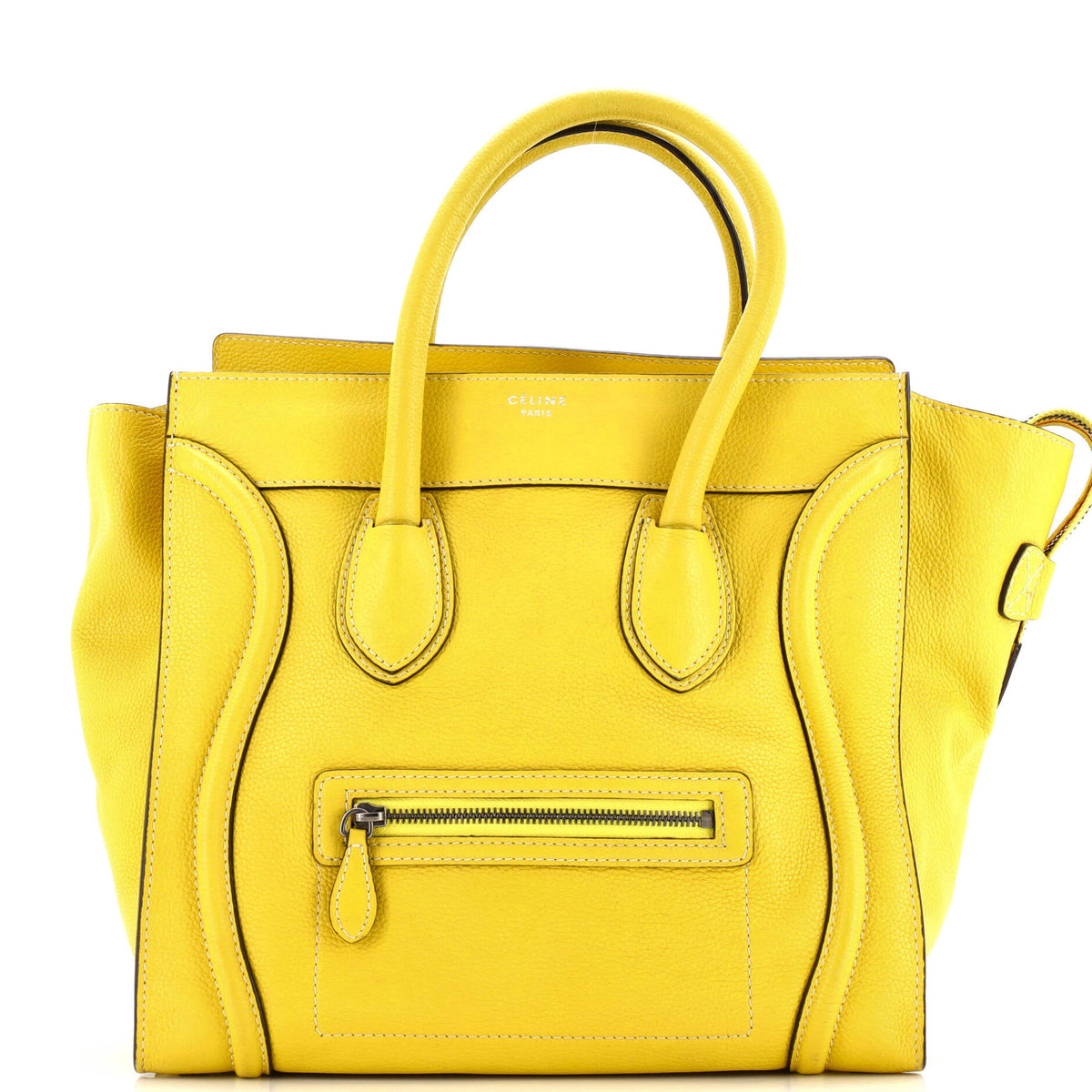 Celine CELINE Luggage Bag Grainy Leather Mini
