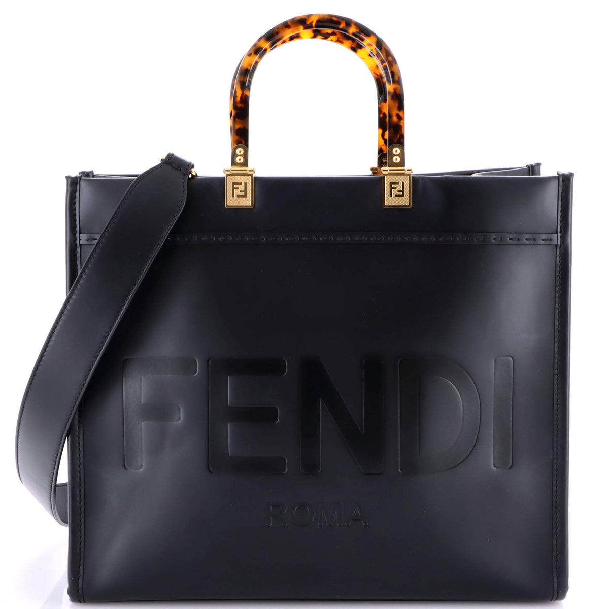 Fendi FENDI Sunshine Shopper Tote Leather Medium