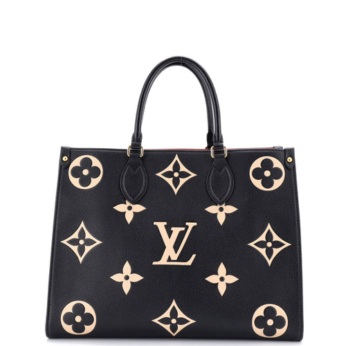 OnTheGo Tote Bicolor Monogram Empreinte Giant MM