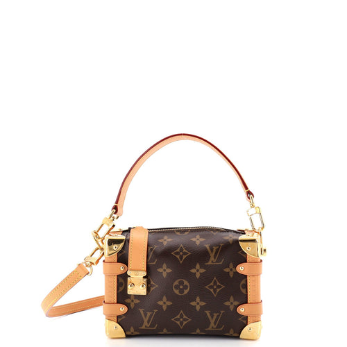 Side Trunk Handbag Monogram Canvas PM