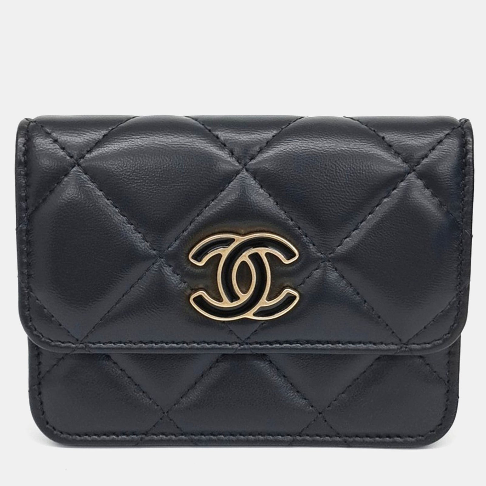 Chanel Mini-Gürteltasche aus Lammleder mit Kette