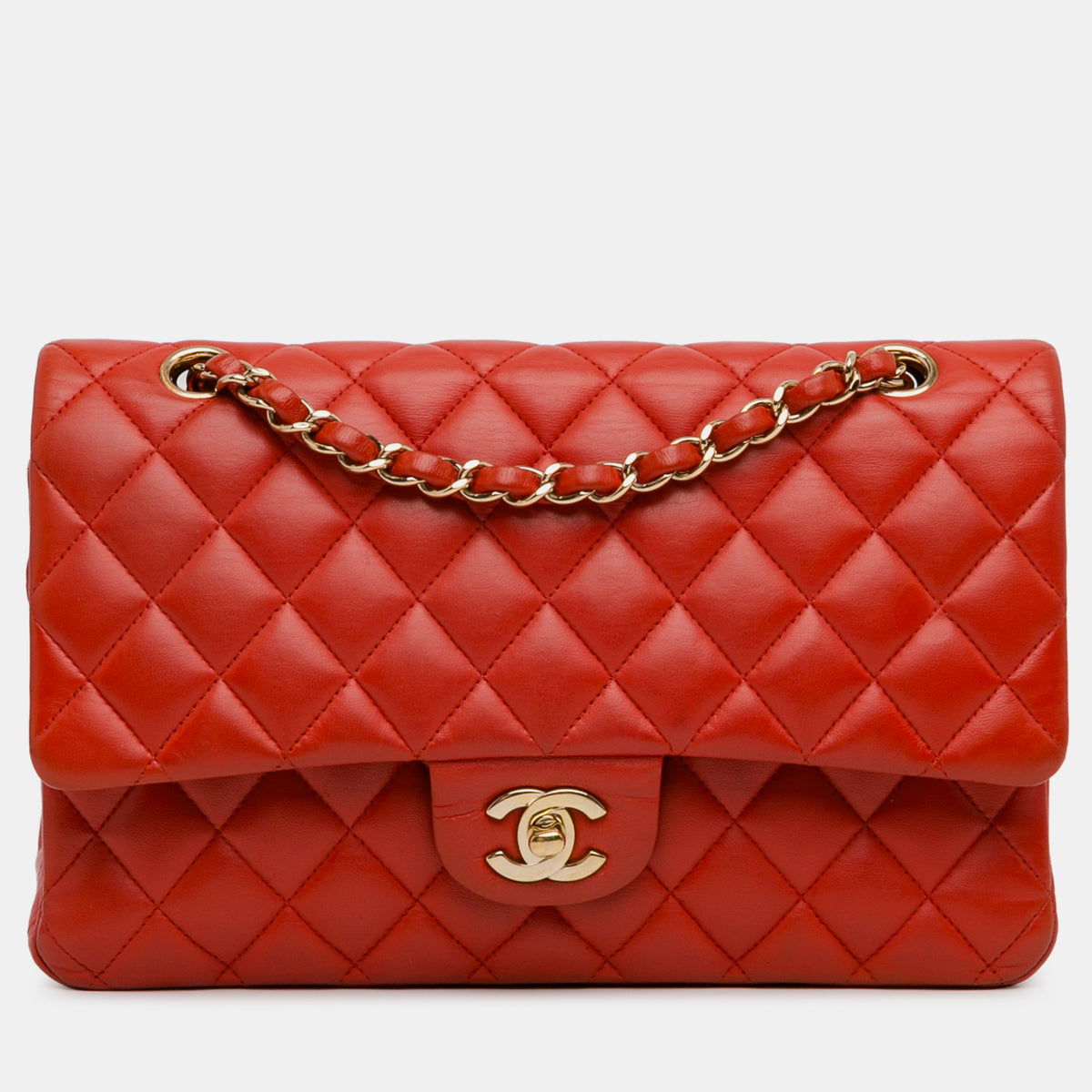 Chanel Medium Classic Lambskin Double Flap Bag