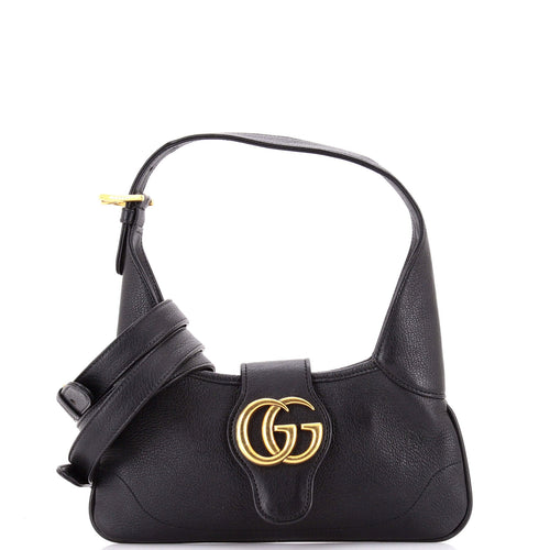 GUCCI Monochrome Aphrodite Shoulder Bag Leather Small