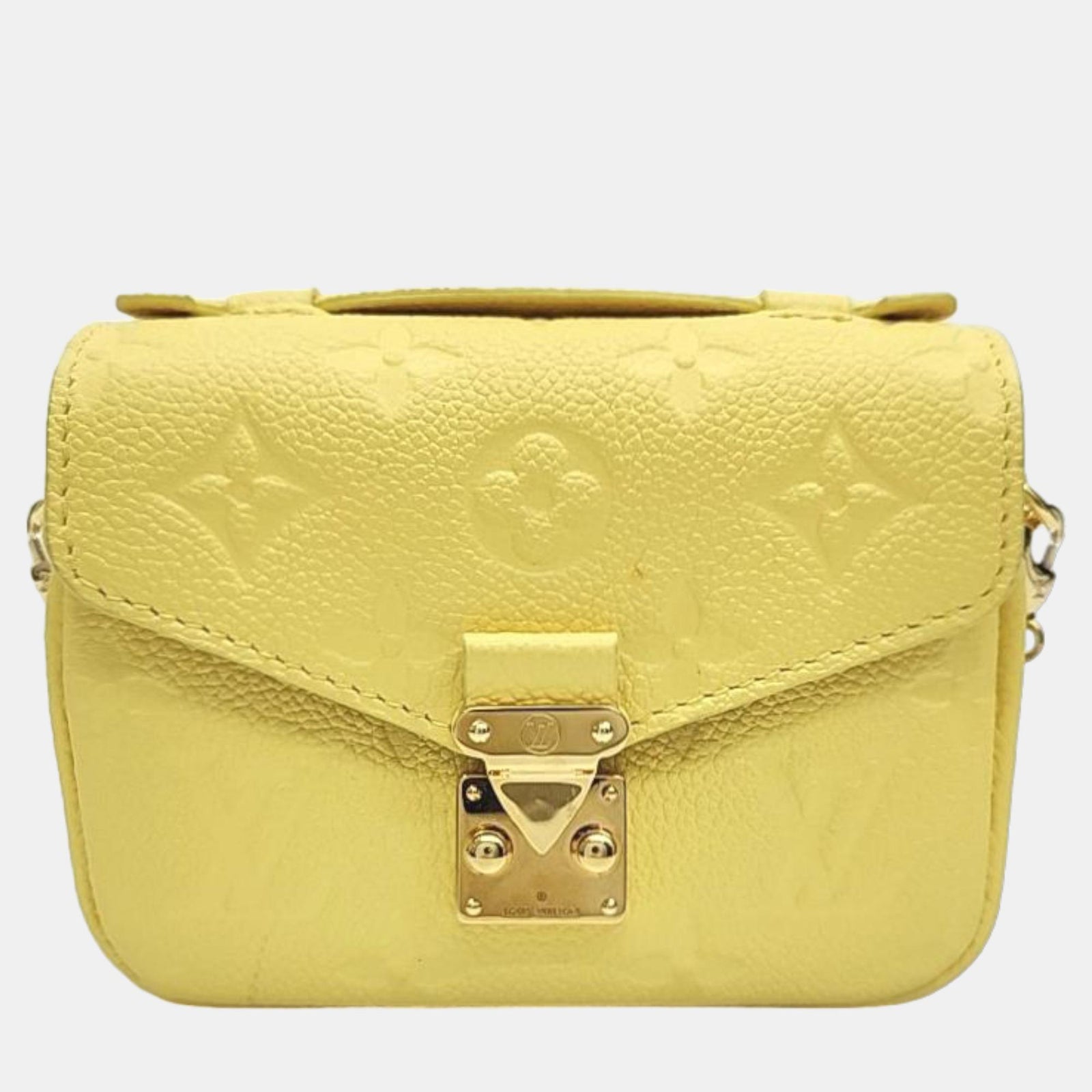 Louis Vuitton Yellow Empreinte Micro Metis Shoulder Bags