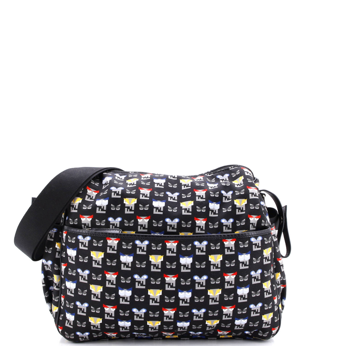 Fendi FENDI Monster Diaper Bag Printed Nylon