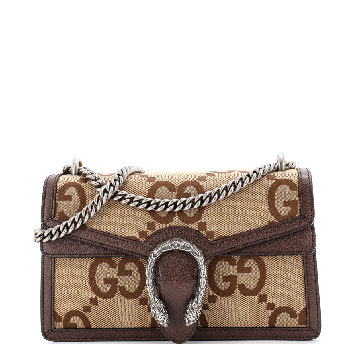 Gucci GUCCI Dionysus Bag Jumbo GG Canvas Small
