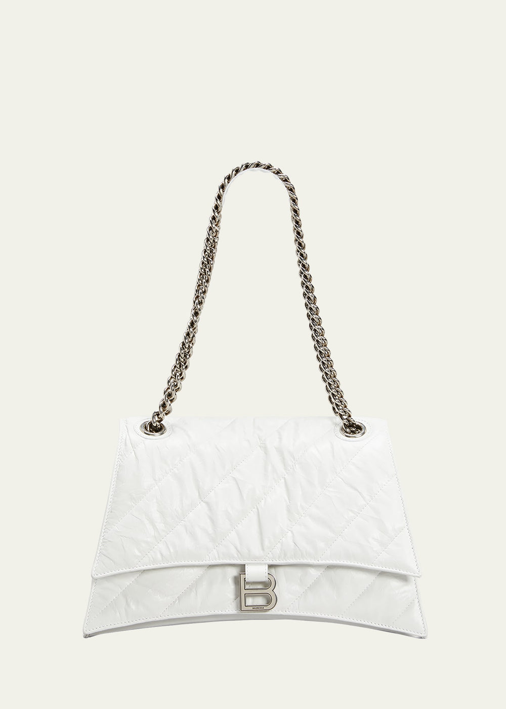 Crush Medium Quilted Chain Shoulder Bag