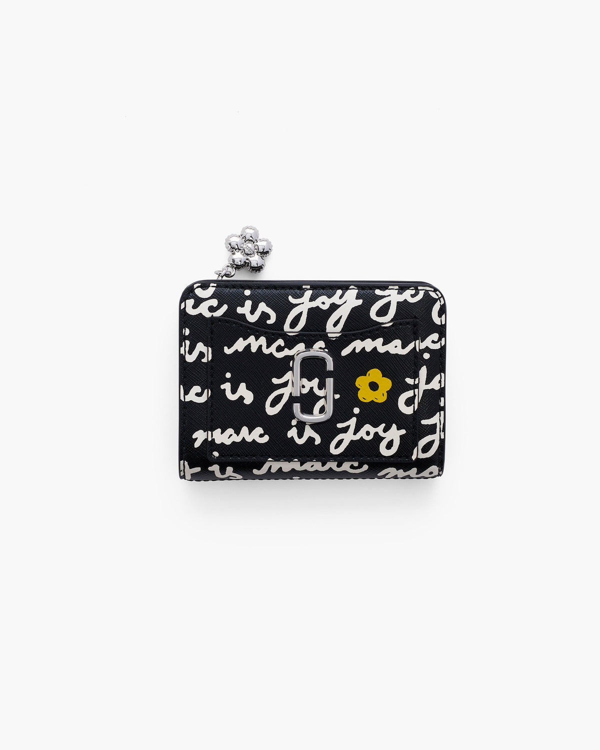 Marc Jacobs Marc Jacobs The Joy Utility Snapshot Mini Compact Wallet in Black Multi