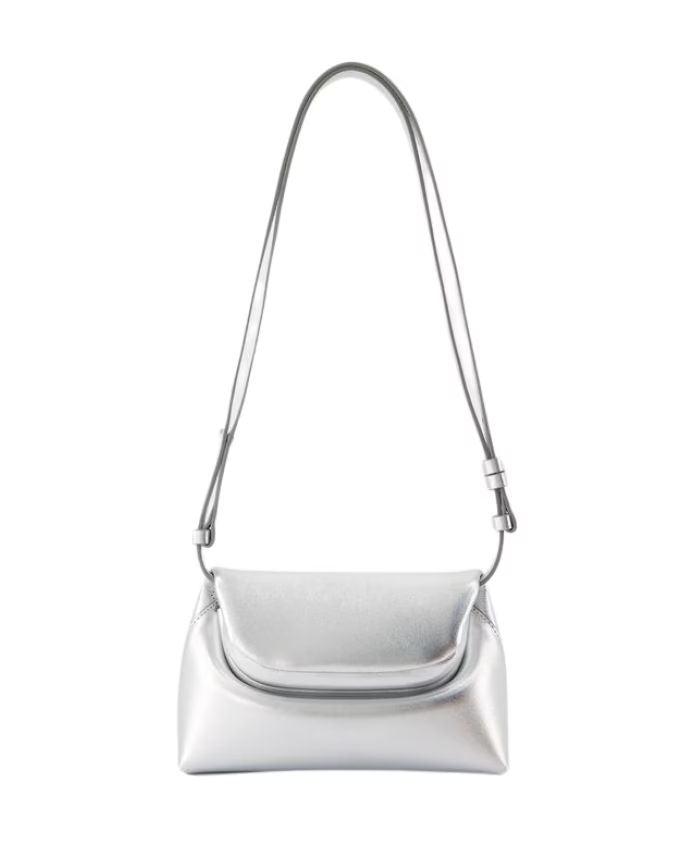 Osoi Women's Mini Folder Crossbody Bag in Silver | 24FWB01017011