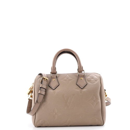 Speedy Bandouliere Bag Monogram Empreinte Giant 25