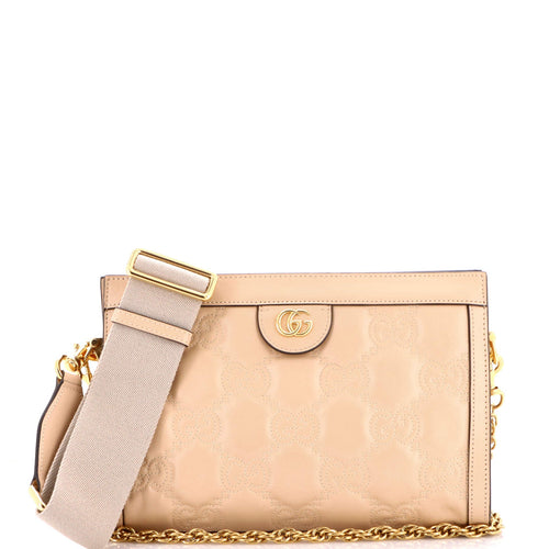 GUCCI GG Shoulder Bag GG Matelasse Leather Small