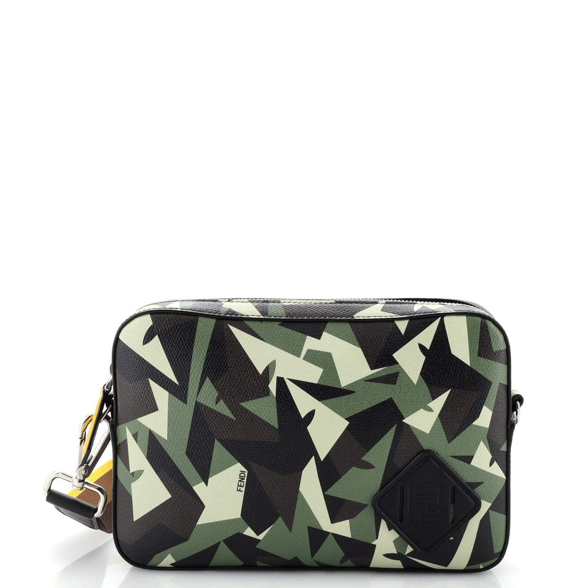 Fendi FENDI Camera Case Bag Printed Coated Canvas Medium