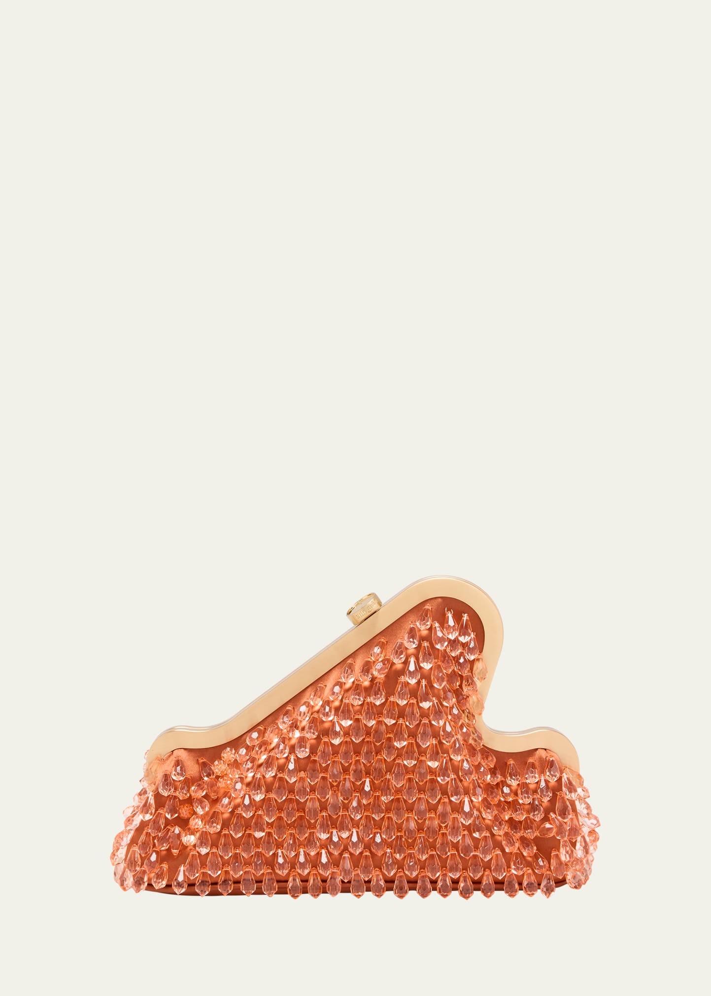 Cult Gaia Giana Beaded Clutch Bag