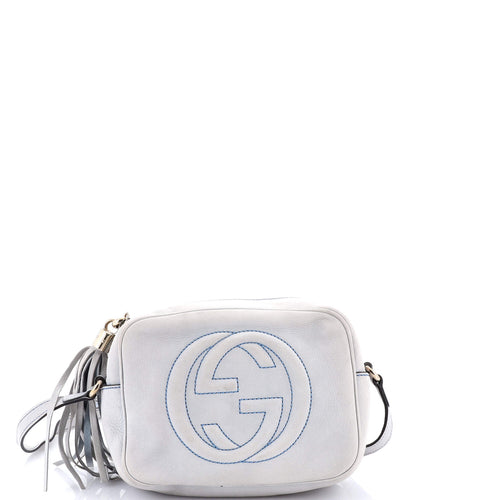 GUCCI Soho Disco Crossbody Bag Nubuck Small