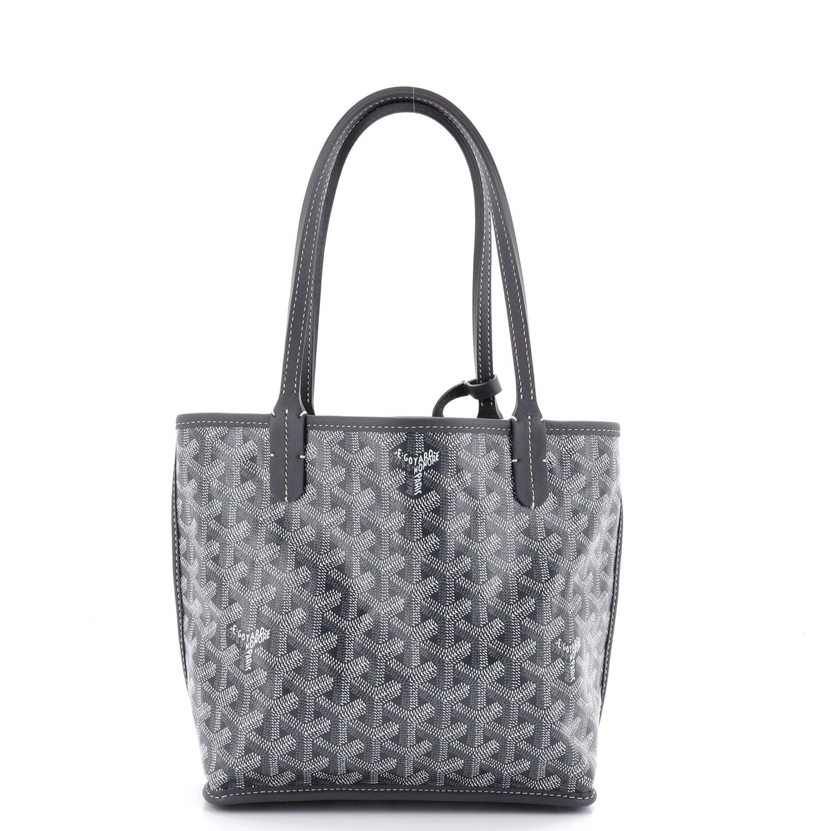 Goyard GOYARD Anjou Reversible Tote Coated Canvas Mini