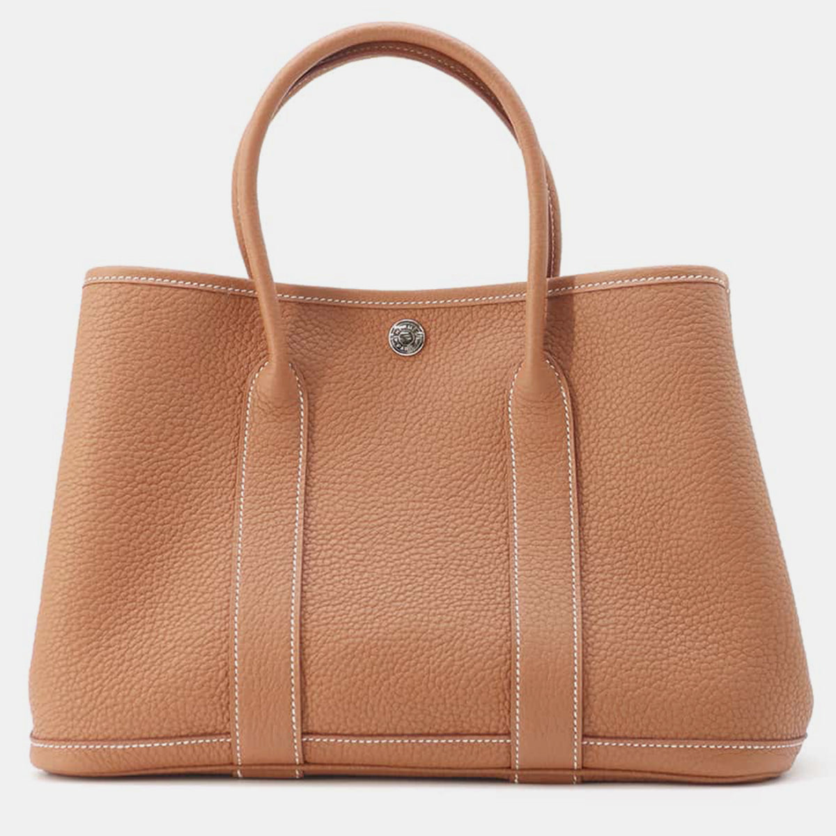 Hermès Gold Negonda Leather Garden Party Size TPM