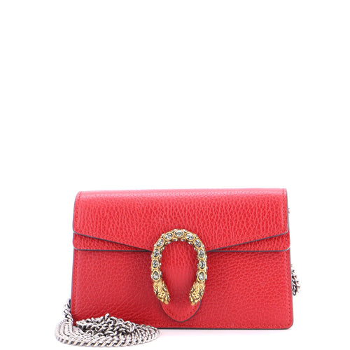GUCCI Dionysus Bag Leather Super Mini
