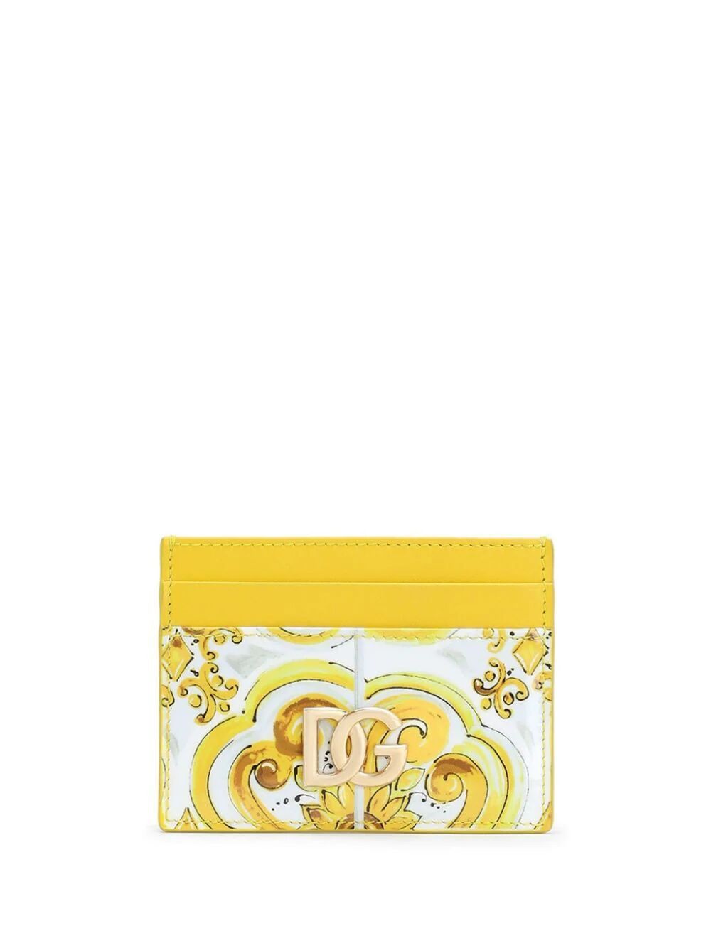 Dolce & Gabbana Women's Majolica Print Card Holder in Hg3Ob | BI0330AQ240 Color HG3OB