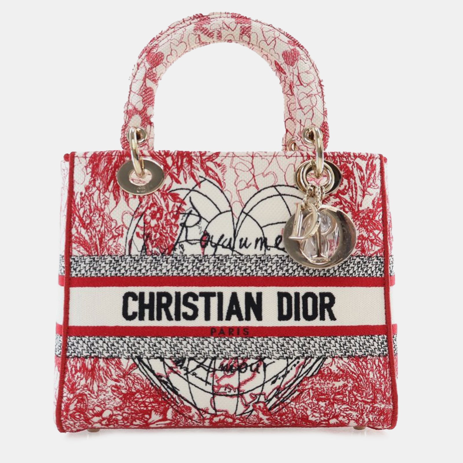 Dior Mittelgroße Royale d'Amour Lady D-Lite-Tasche