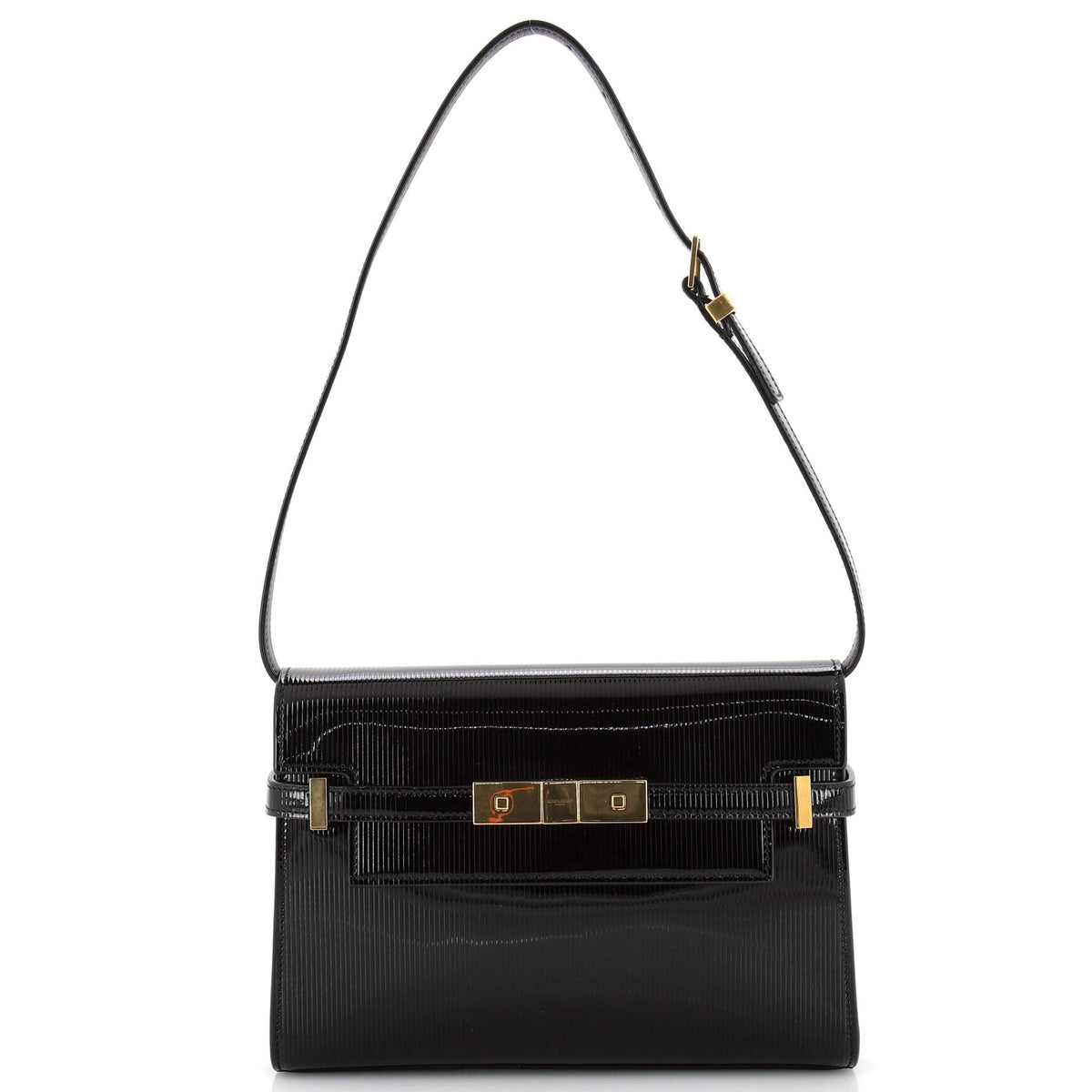 Saint Laurent Manhattan Shoulder Bag Patent Small