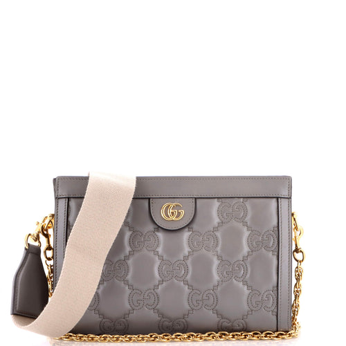 GUCCI GG Shoulder Bag GG Matelasse Leather Small