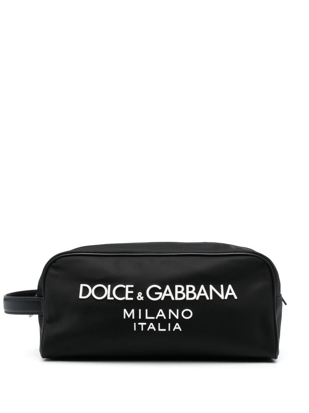 Dolce & Gabbana Men's Necessaire Nylon Davis in Black | BT0989AG182