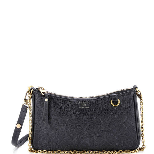 Easy Pouch on Strap Monogram Empreinte Leather