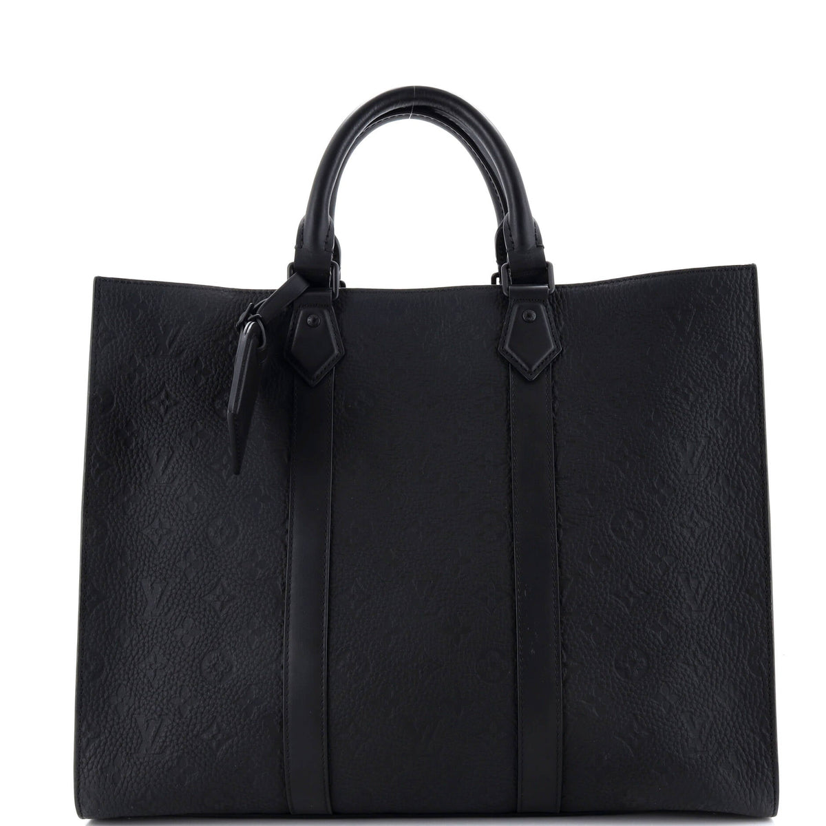 Louis Vuitton Sac Plat 24H Bag Monogram Taurillon Leather