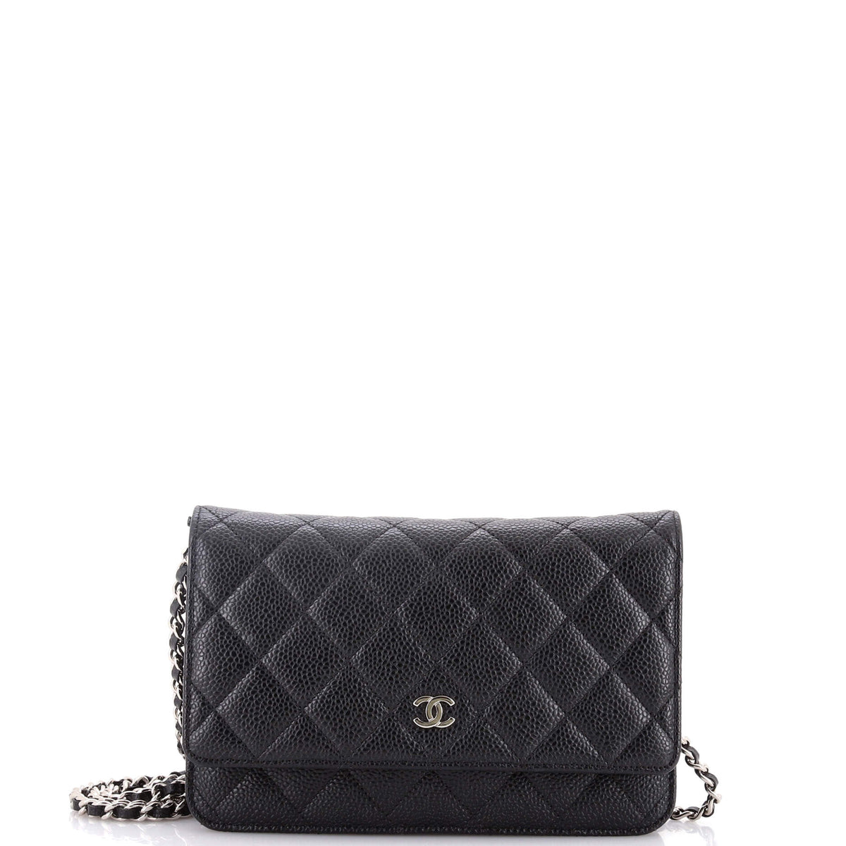 Chanel CHANEL Wallet on Chain Quilted Caviar