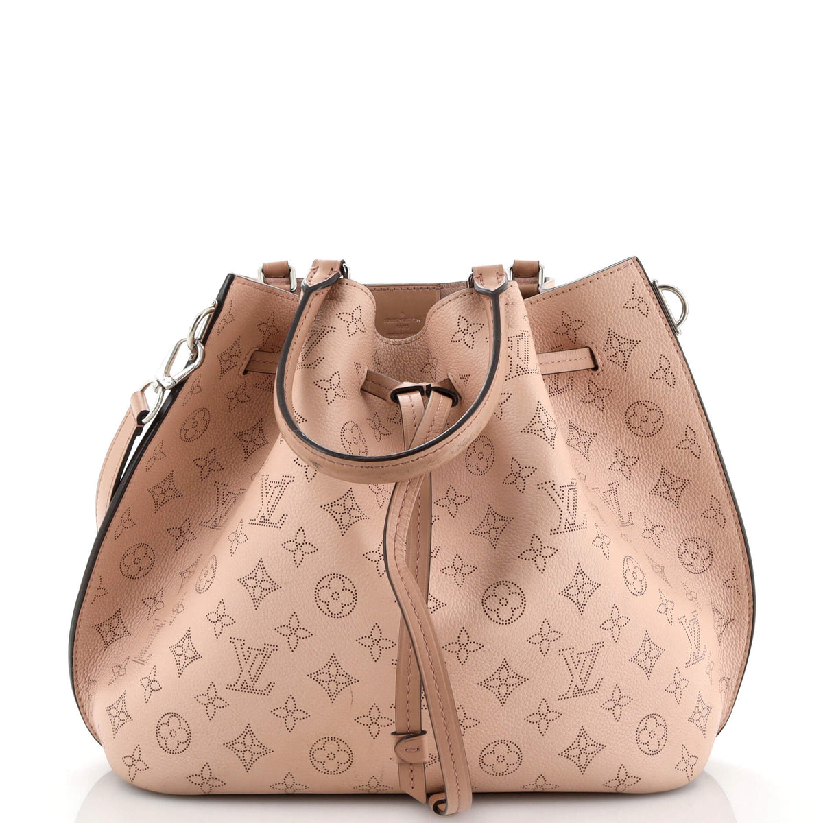Louis Vuitton Girolata Handbag Mahina Leather