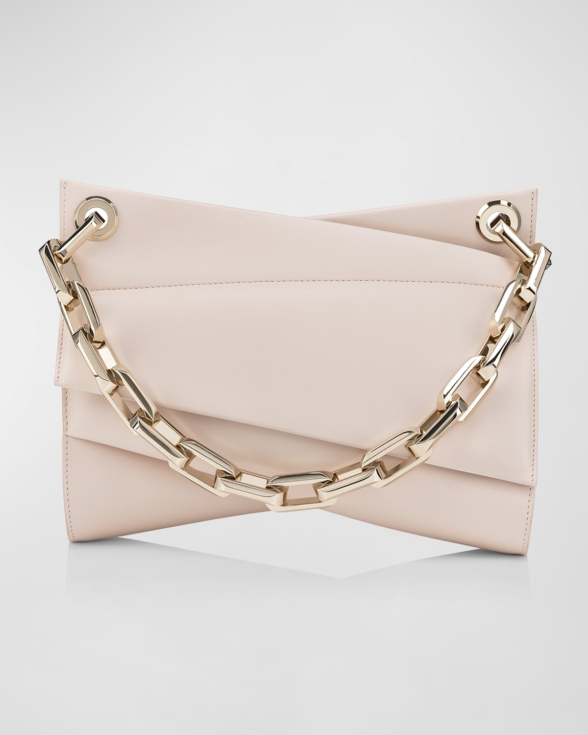 Christian Louboutin Loubitwist Chain Shoulder Bag in Leather