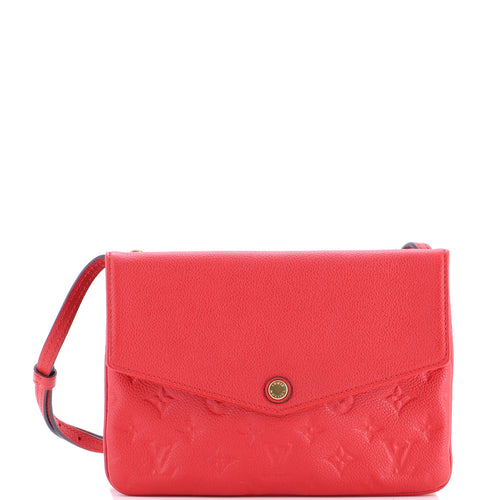 Twice Handbag Monogram Empreinte Leather