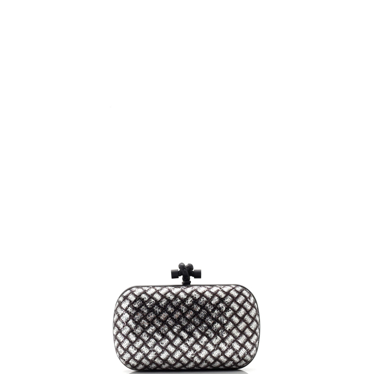 Bottega Veneta Box Knot Clutch Sequins Small