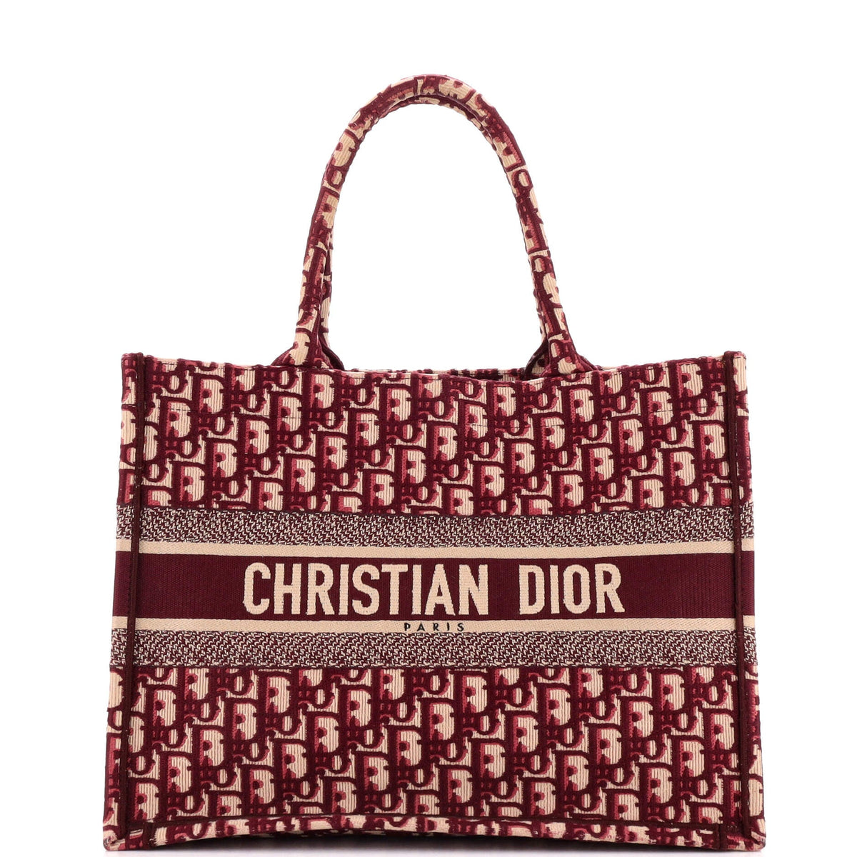 Christian Dior Book Tote Oblique Canvas Medium