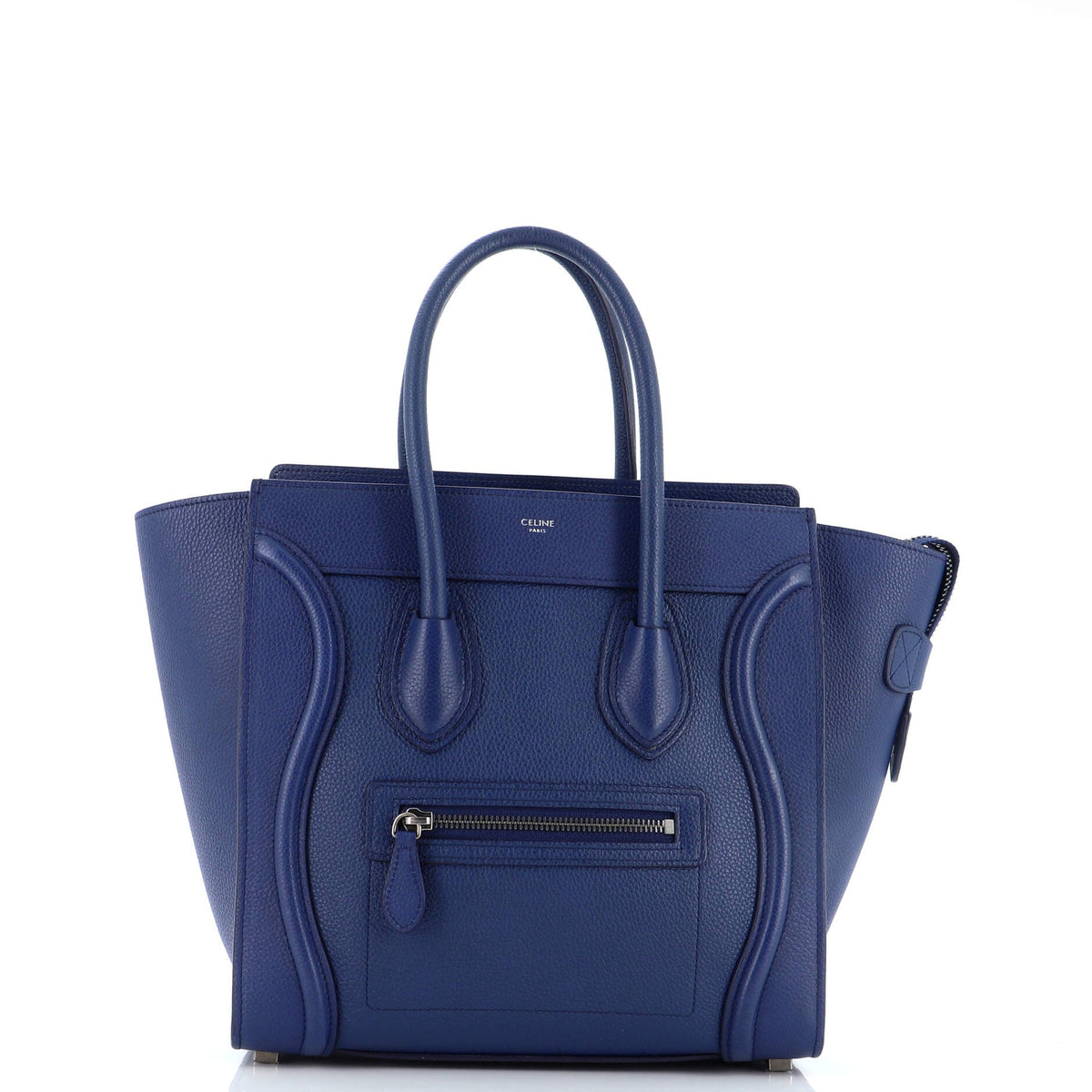 Celine CELINE Luggage Bag Grainy Leather Micro